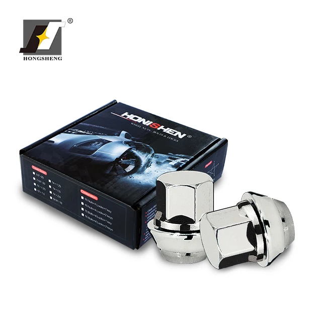 Хромированная переменная гайка для колес pcd