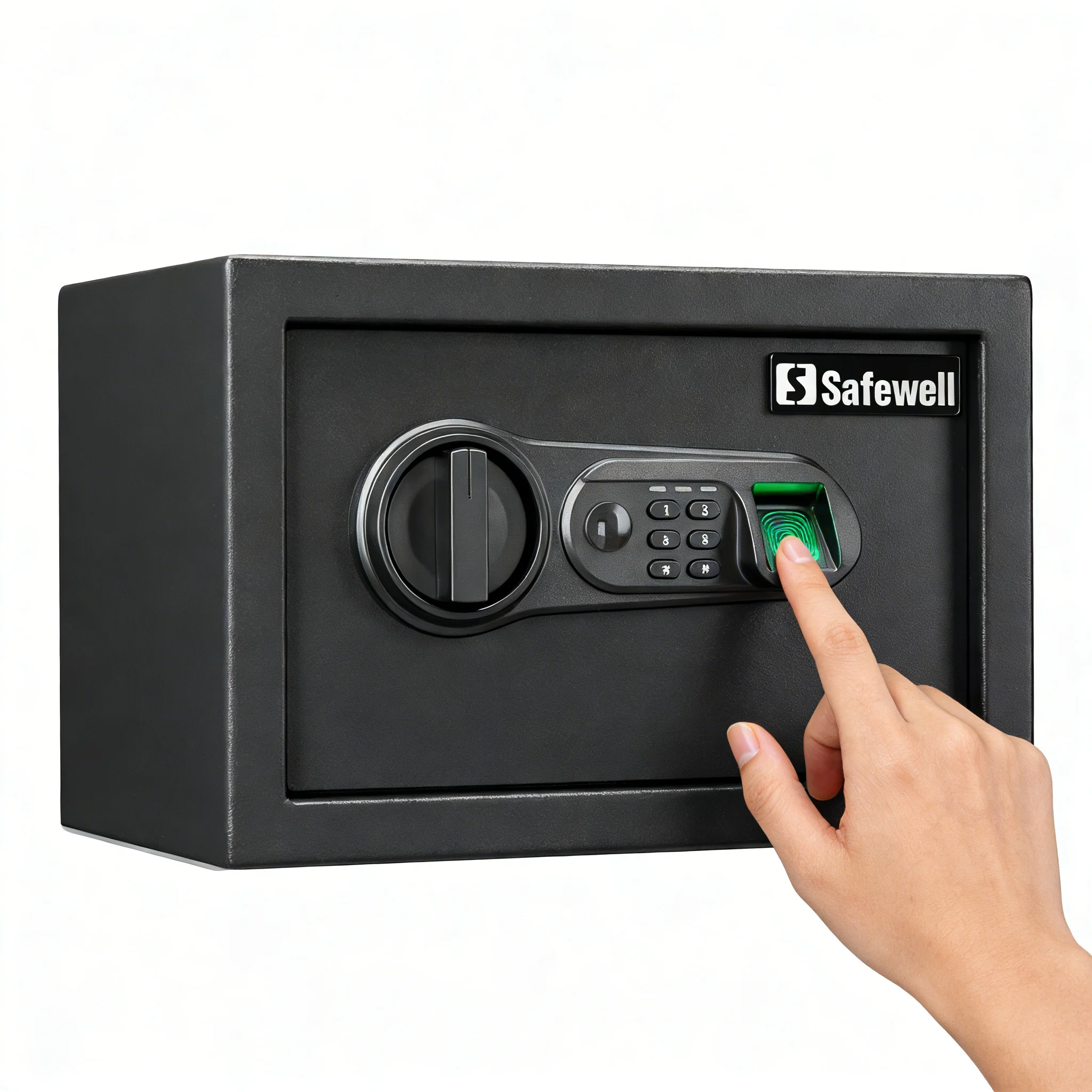 Safewell F0901S Electronic Fingerprint Safe Box - Fireproof