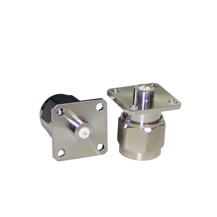 product cost effective n jfd rf connector male flange n connector solder type with 4 hole-1