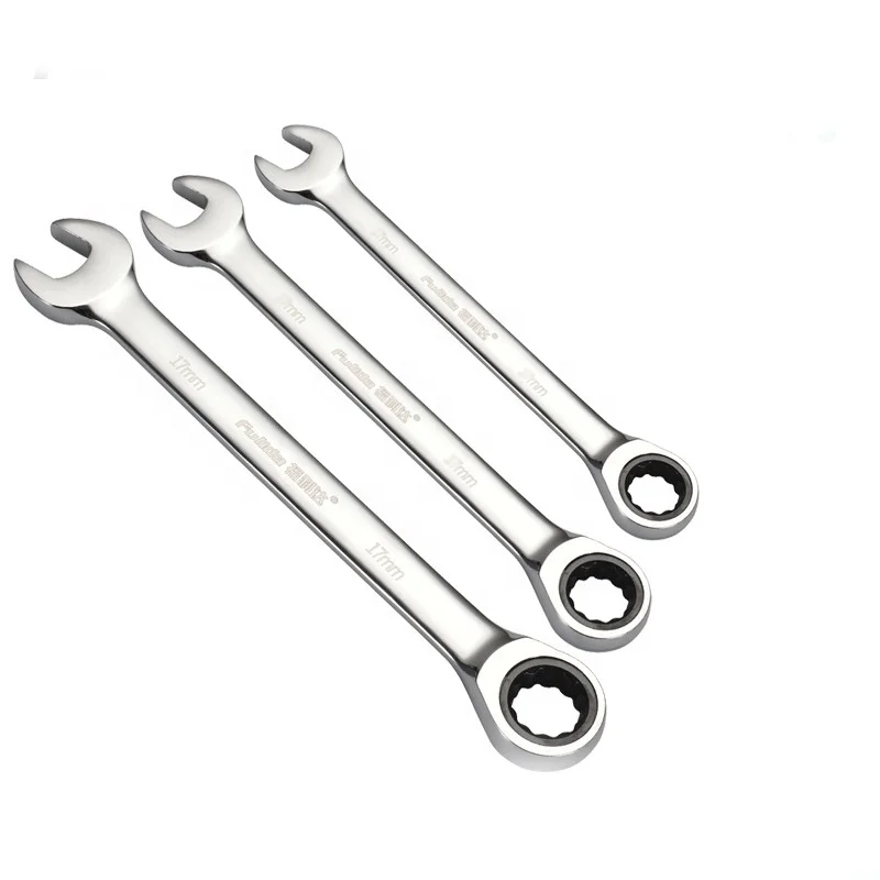 Auto Repair Multifunctional Tool Double Headed Dual Use Ratchet Plum