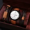 3 white dial brown strap(without box)