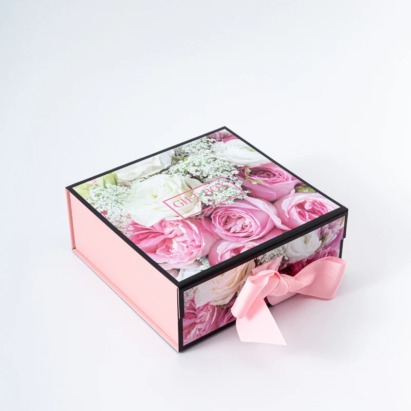 Custom Logo Clothes Gift Boxes Packaging Red Color Valentines