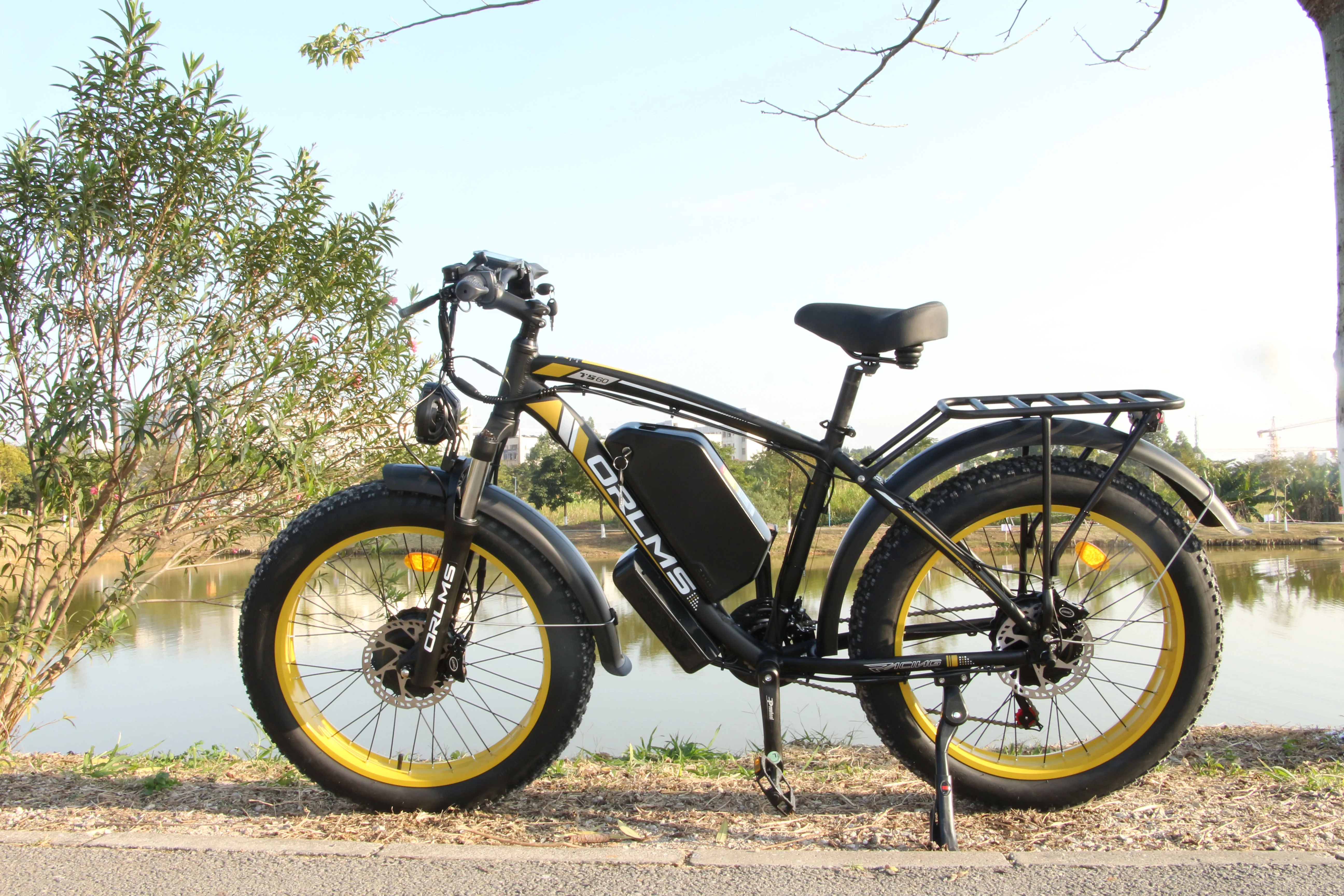 3000W Dual Motor E-Bike 60V 25Ah 38 MPH 26" Fat Tire Electric Bicycle for  adults | eBay