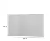 Blanco, altura 1,8 m, largo 3 m, ancho 35 cm