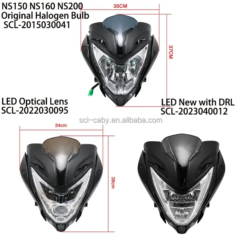 Pulsar Ns200 Ns 160 Led Headlight JL401012 High Quality Motorcycle