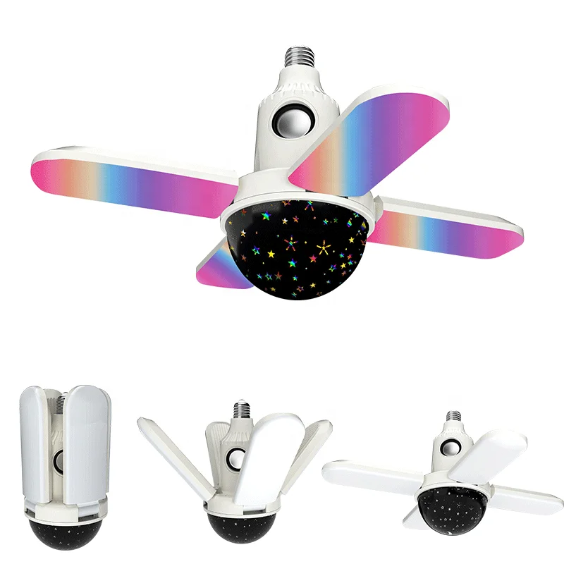 RGBW Remote Controlled LED Laser Starry Sky Projector Star Night Lights 50W LED Smart Night Light Projector Music for Kids