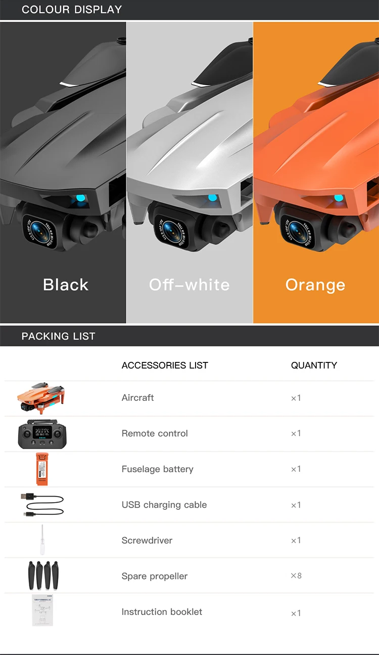 L700 Pro Gps Drone 4k Dual Hd Camera Aerial Photography Brushless Motor ...