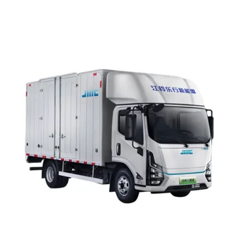 2024 Car Hot Sale Electric Truck 4.5T Transportation New Energy Car EV Single Row Cargo Van Truck Made in China JMC E LUDA