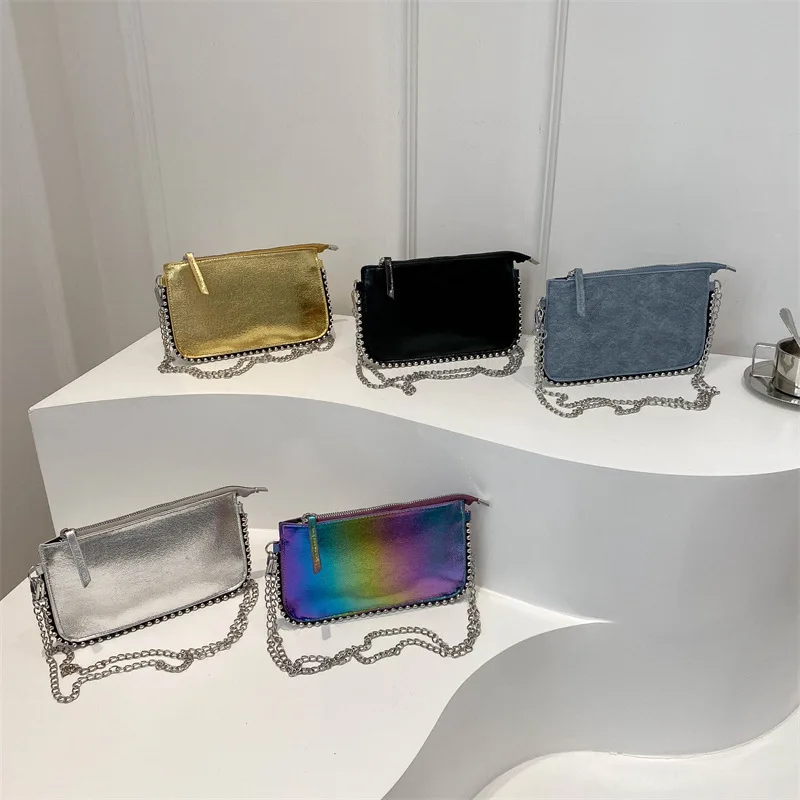 Shop Our 2024 Small Square Bag with Metal Bead & Chain