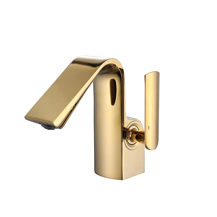 High Quality And Low Price Brass Gold Deck Mounted Bathroom Faucet Bathtubs Shower Mixer Faucet