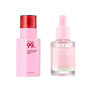 Apoilskon Aloe Mucin Vitamin C Whitening Ampoule Serum for Face-Reduce Pigmentation Skin Clamness Glass Glow Look Skin