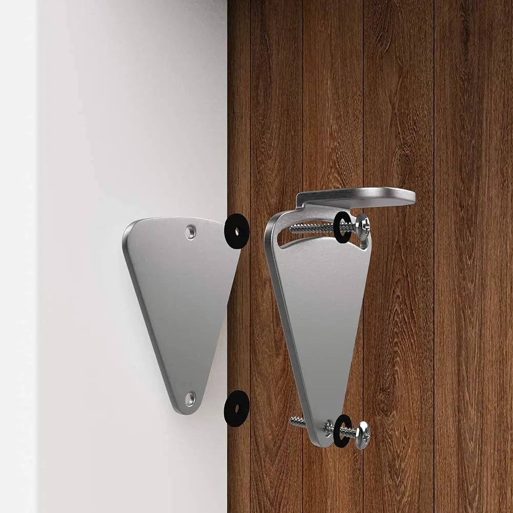 Security Steel Sliding Privacy Latch Barn Door Lock Hardware for Closet Shed Pocket Sliding Barn Doors Wood Gates