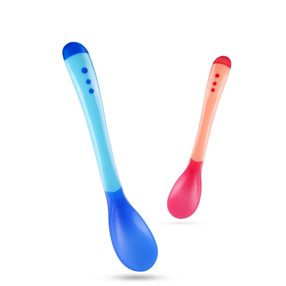 Baby Products Online - 3 Colors Temperature Sensing Spoon for Kids