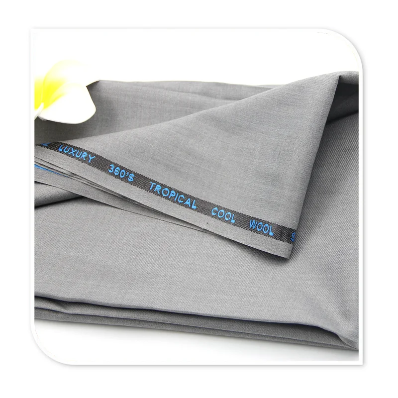 Polyester rayon fabric double twill 80%Polyester 20% Viscose 270g/m tr fabric for Man Suiting Fabric