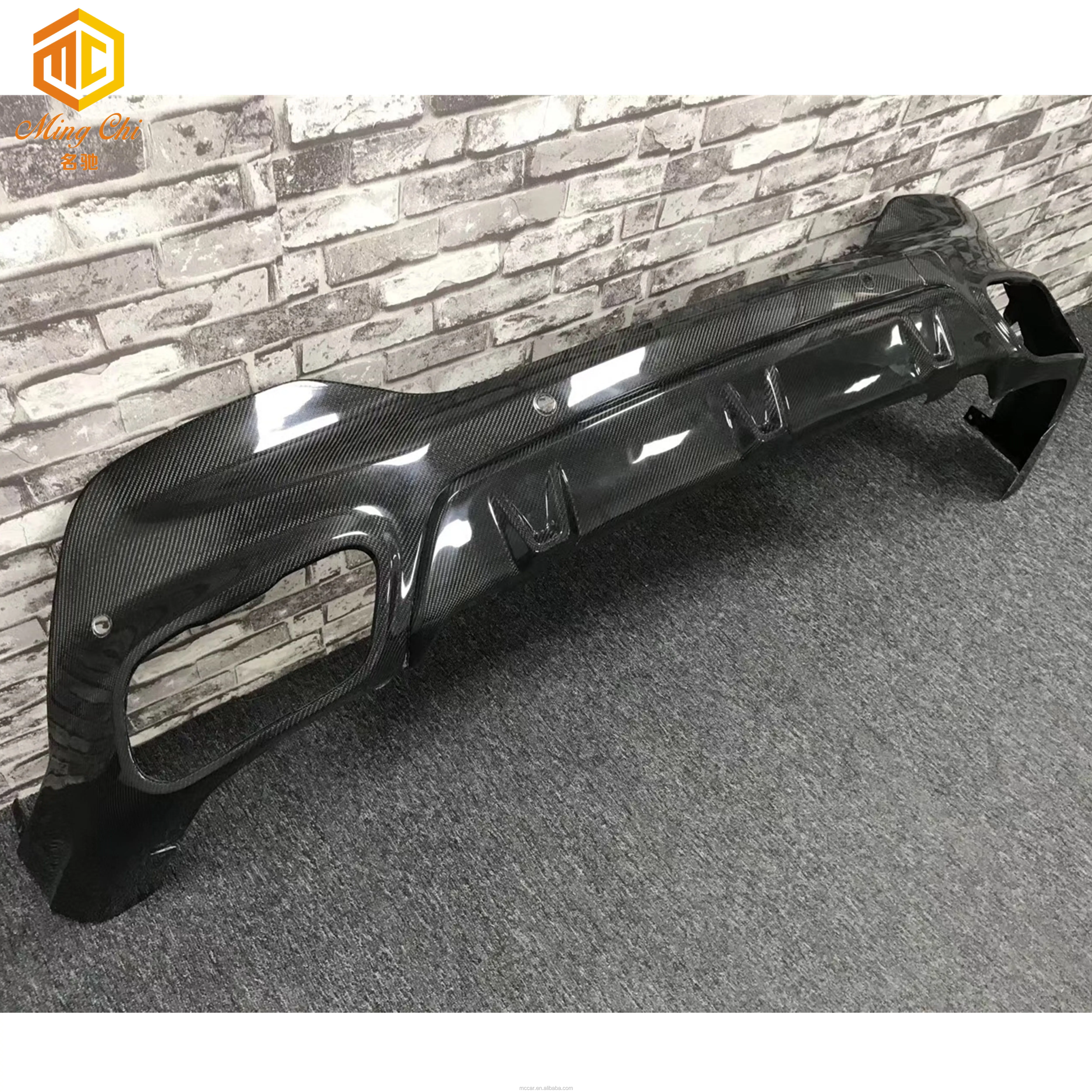 Body Kit Bumper Diffuser Rear Separator For BMW X6 G06 Carbon Diffuser