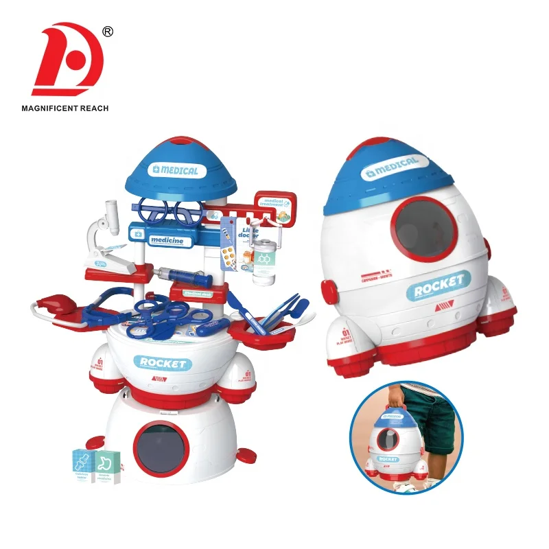 HUADA 2023 шеф-повар кухонные игры макияж для девочек набор косметических игр детский магазин мороженого игрушек мальчиков играй в ракету доктор