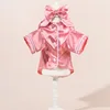 Pigiama rosa S37 con fiore sulla testa