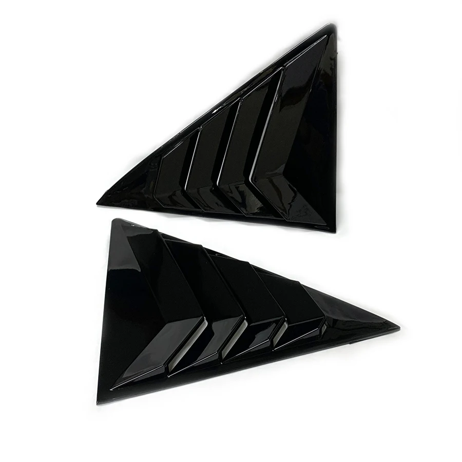 product for camry 2012   2017 car side rear window louver shutter cover trim with air shutter   body kits-6