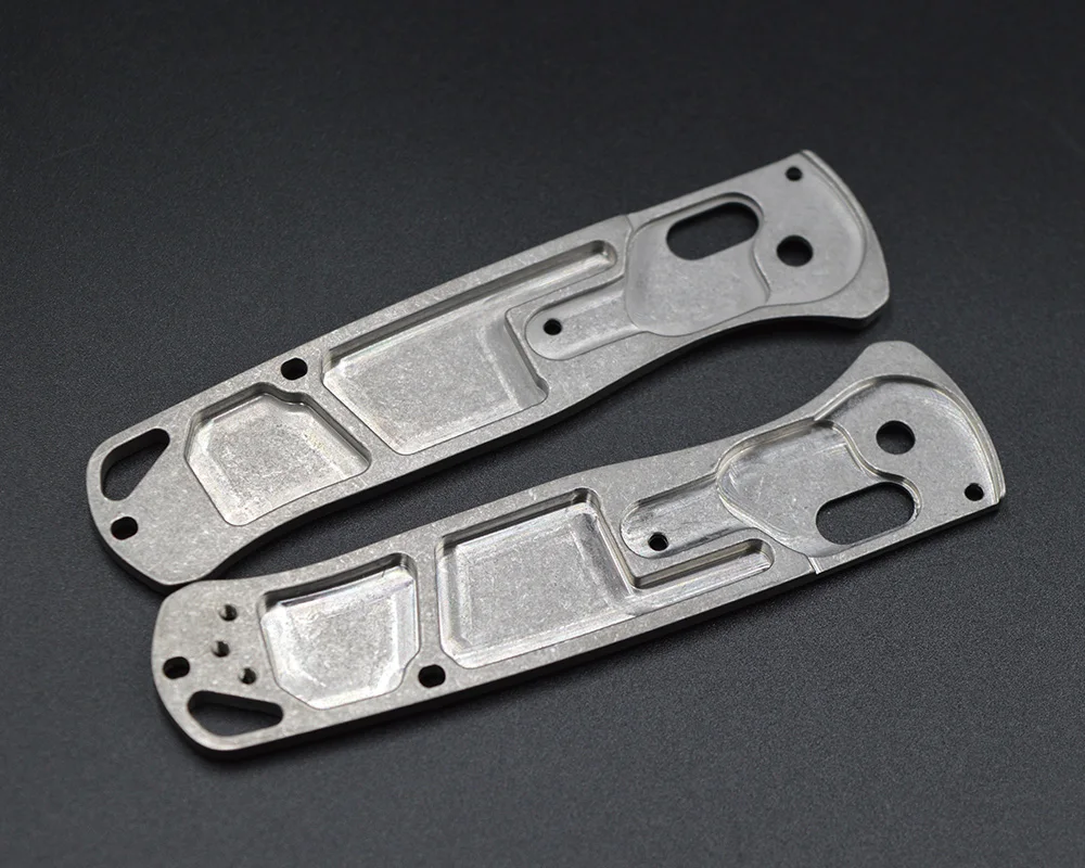 Custom Surface Anodizing Edc Titanium Knife Scales For Benchmade Bugout