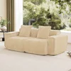 Light Camel + Velvet + 2 Seat