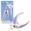5037 small size blister card with nail file blue
