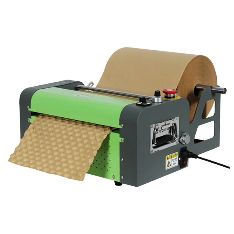 Gzgj Automatic Kraft Paper Wrap Cushion Bubble Machines Void Fill