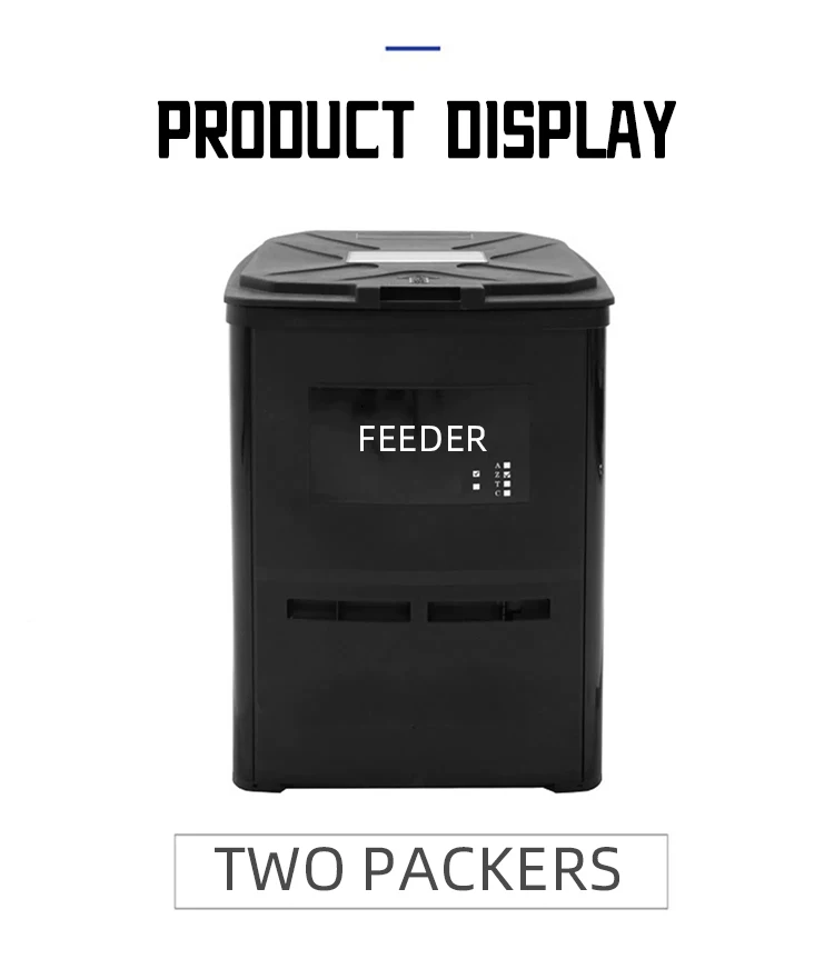 Automatic Fish Animal Feeder Floating Big Pond Fish Food Feeding Machine With Time Control Shrimp Feeder Pond