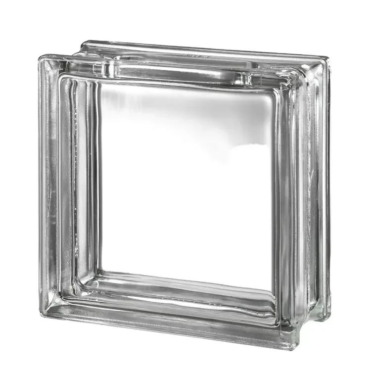 Best Price 190-190-80mm Frosted Color Clear Hollow Glass Brick/Block Blue Green Red Pink for Outdoor Living Room Bathroom