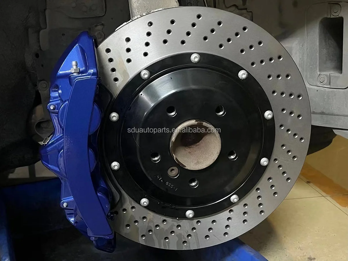 Royal Blue 6 Pot Caliper Brake Kit for BMW Racing Cars
