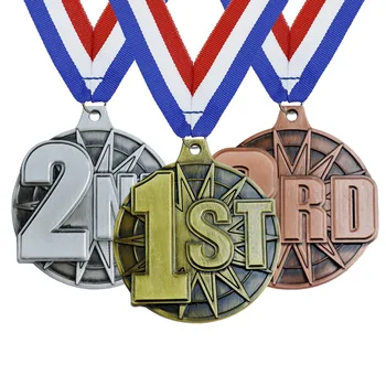 BSBH Sports Competition Award Medals Custom Metal Event Soccer Medals Universal Football Medals