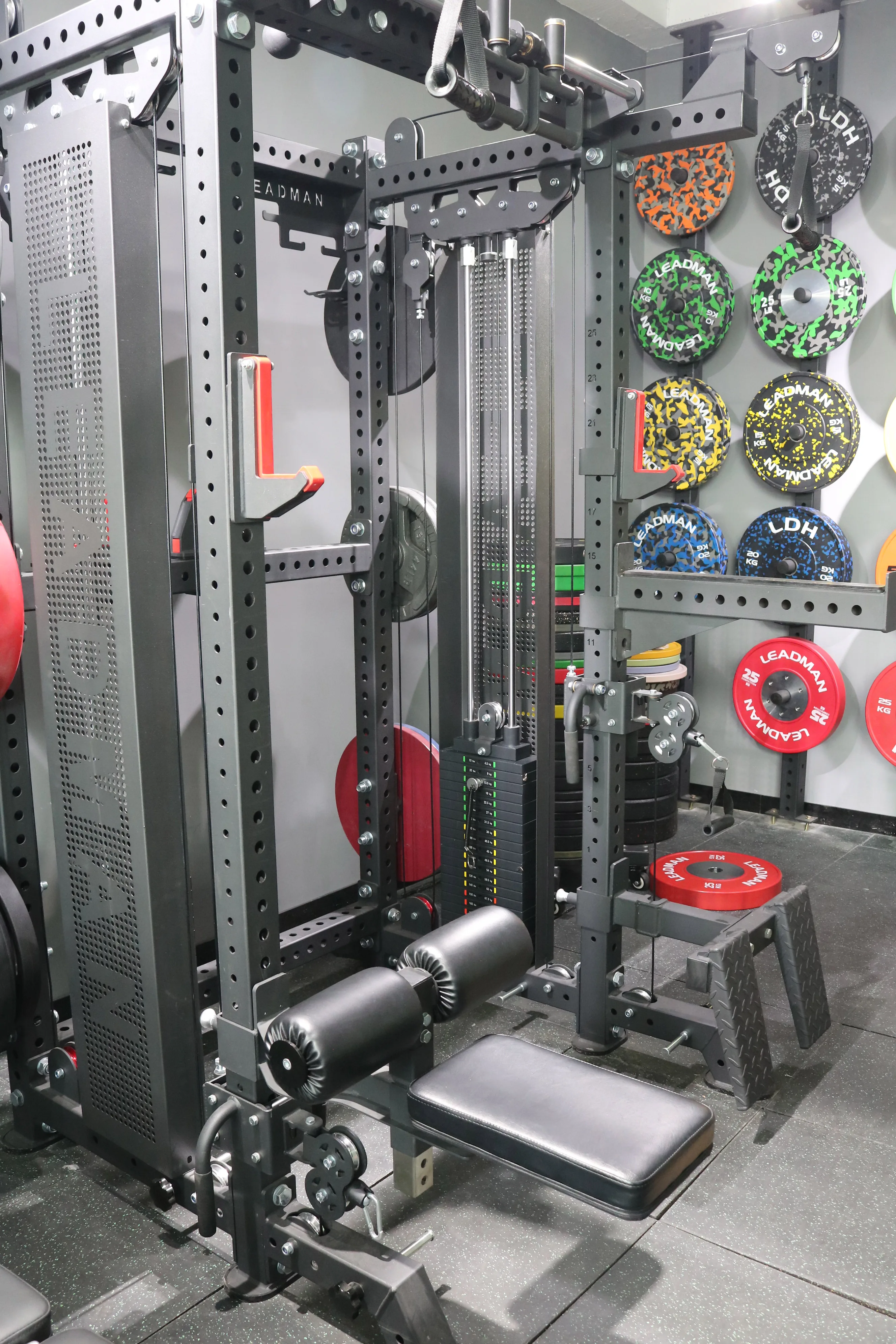 High Quality Custom Gym Equipment on Sale Fitness Rack Strength Training Squat Power Rack Multi Mutli Function Station