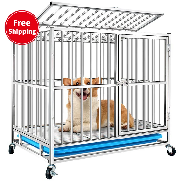 small medium dog crate