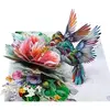 Hibicus Hummingbird 6x8in