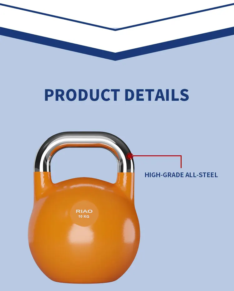 Riao Customized China Cheap Wholesale Kettlebell Color Competition