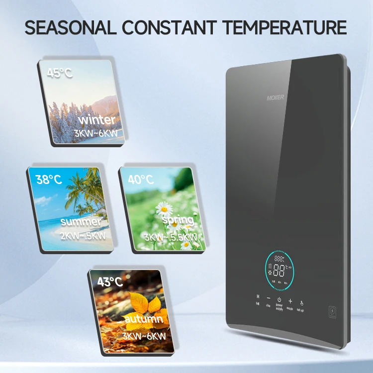 Economic And Reliable Automatic Control Water Heater System Electric