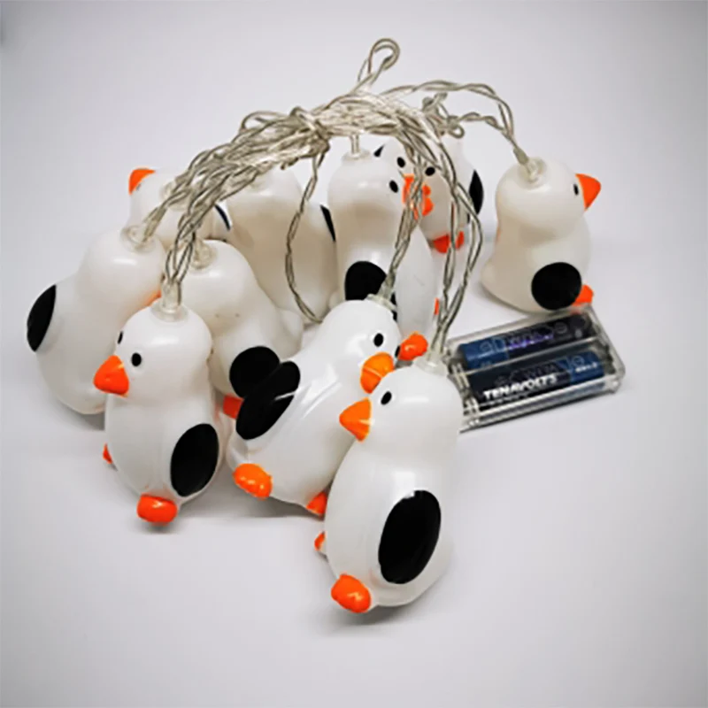 Battery Operate Fairy Decorative Penguin String Light Night Mood Lamp Warm White Battery Operate Fairy Decorative Penguin String Light Night Mood Lamp Warm White