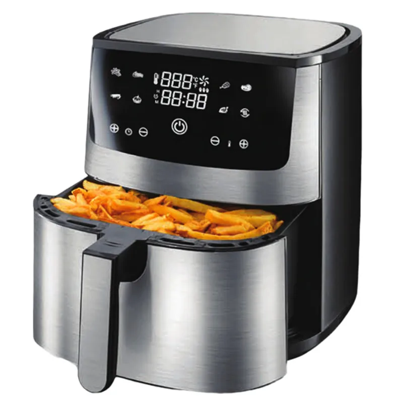 Air Fryers, Gourmia GAF635 Digital Stainless Steel Free Fry Air