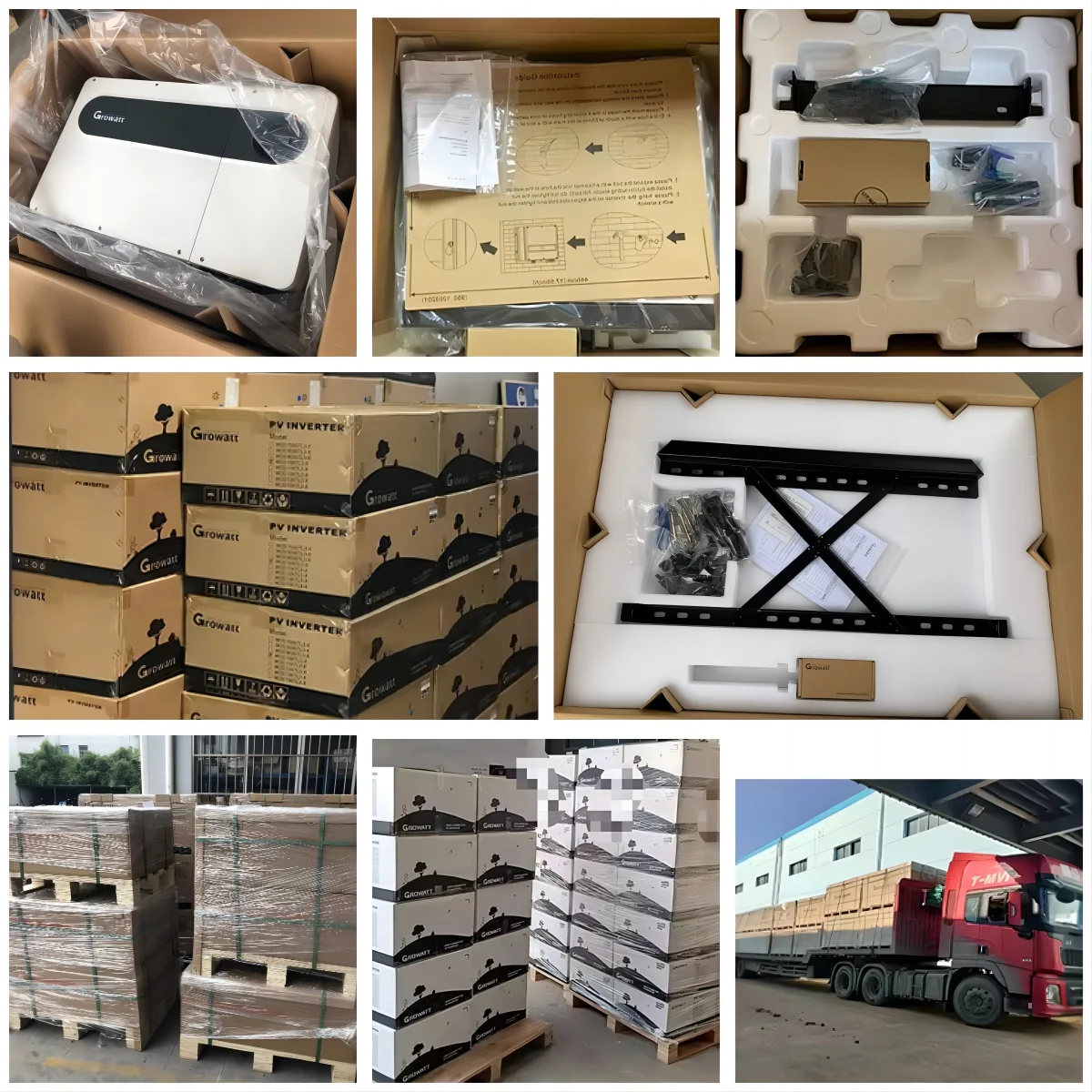 product high quality 6kw single phase pure sine off grid solar inverter growatt spf 6000es plus with lithium battery ac output-6