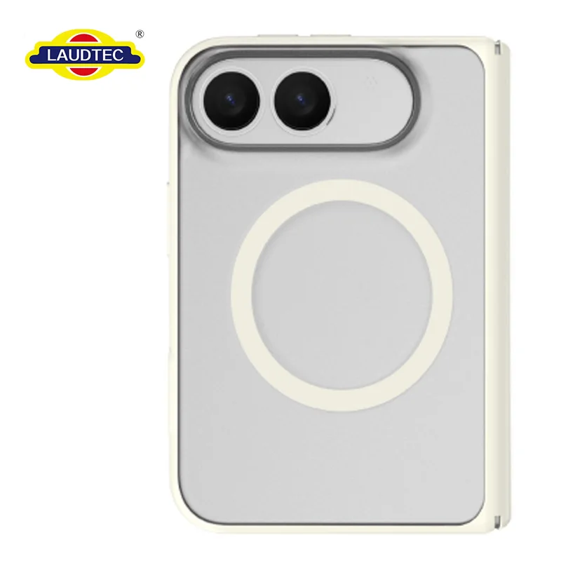 Clear Phone Case with Magnetic N52 Ultra Thin Anti-Yellowing Shockproof Cover Wholesale for iPhone 18 Duo