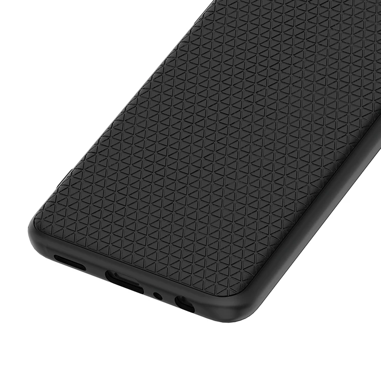 Lowest Price Cross Pattern Sandstone Matte Tpu Phone Case for OPPO A94 F19 PRO Back Cover