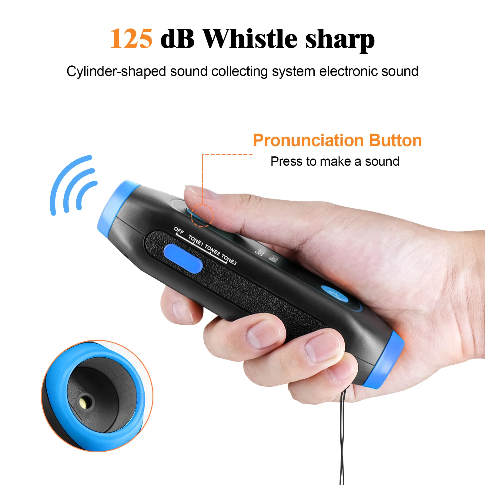125 Highvolume Loudest Electronic Whistle Multifunction Outdoor