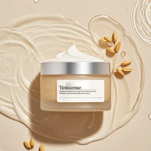 Oat Extract Customised Wholesale Botanical Hydrating & Moisturising Cream for Dry Skin Features Whitening Organic Cream