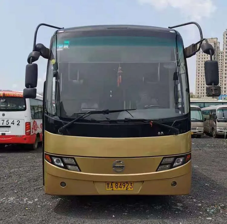 Low price Asiastar 13 meters front diesel euro2 70 seater long drive new coach bus for sale