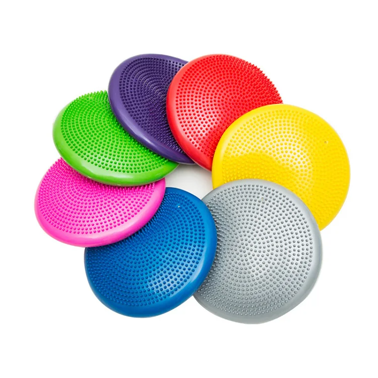 Custom Logo Inflated Stability Wobble Cushion High Quality Private Design Balance Disc