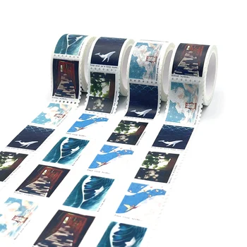Kawaii Diy Washi Japanese Paper Tropical Breeze Japan Custom Logo Adhesive Washi Tape
