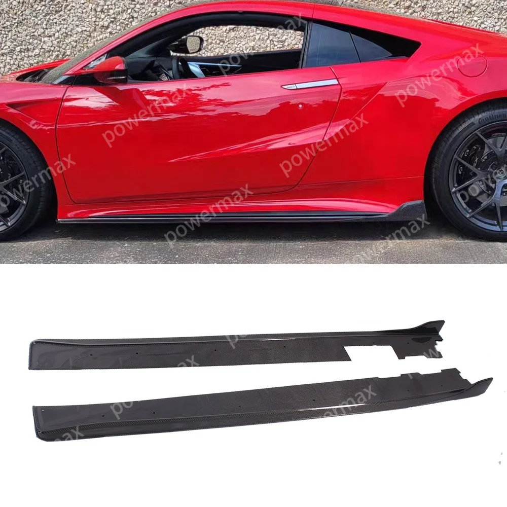 2017+ Honda Acura NSX NC1 Upgrade Carbon Fiber Side Skirts