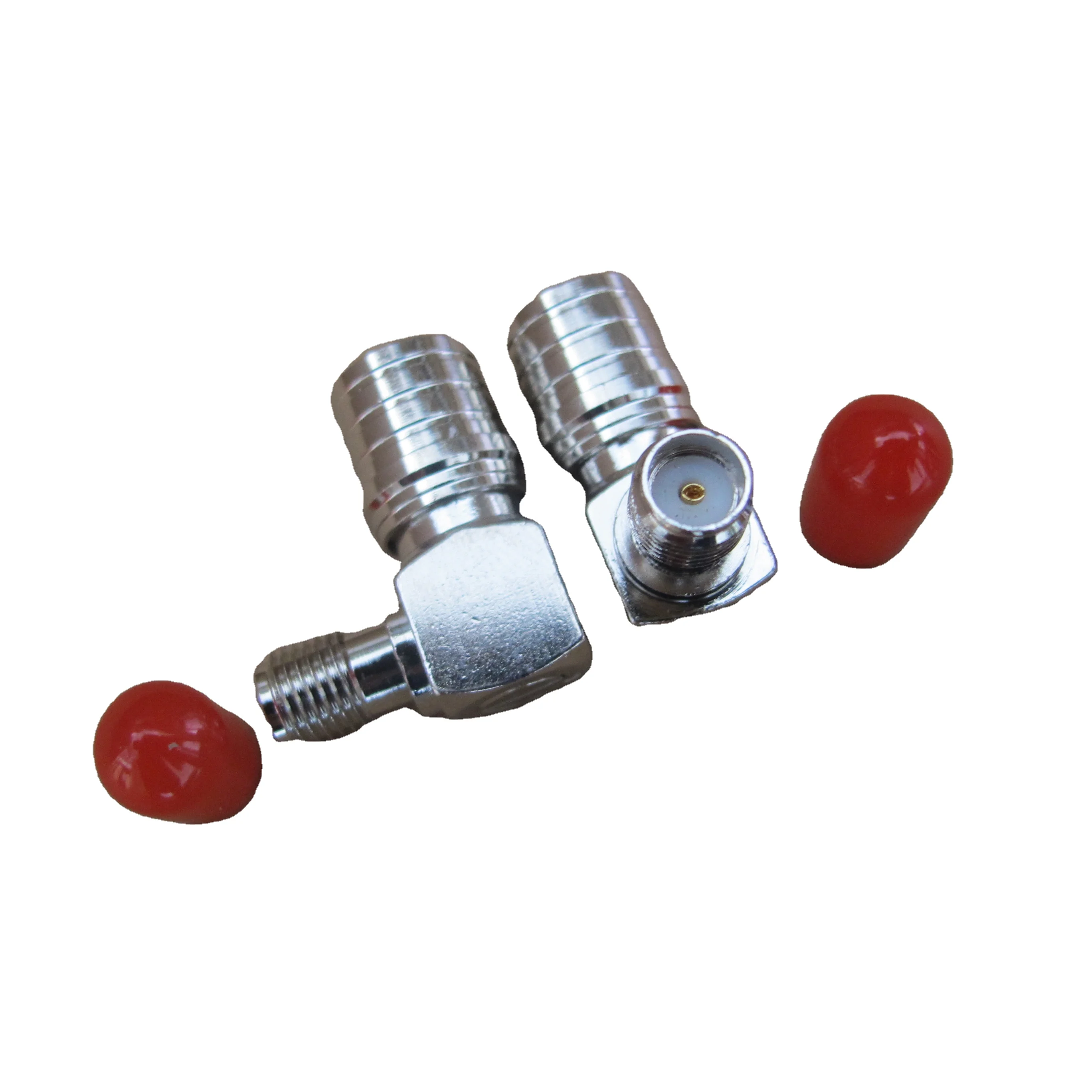 Male to SMA Right Angle Plug with RG402 QMA 141
