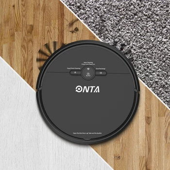 Robot Vacuum Cleaner D2-001 2500Pa Suction With Alexa Google Assistant APP WiFi Control Auto Recharge With Gyroscope Planning