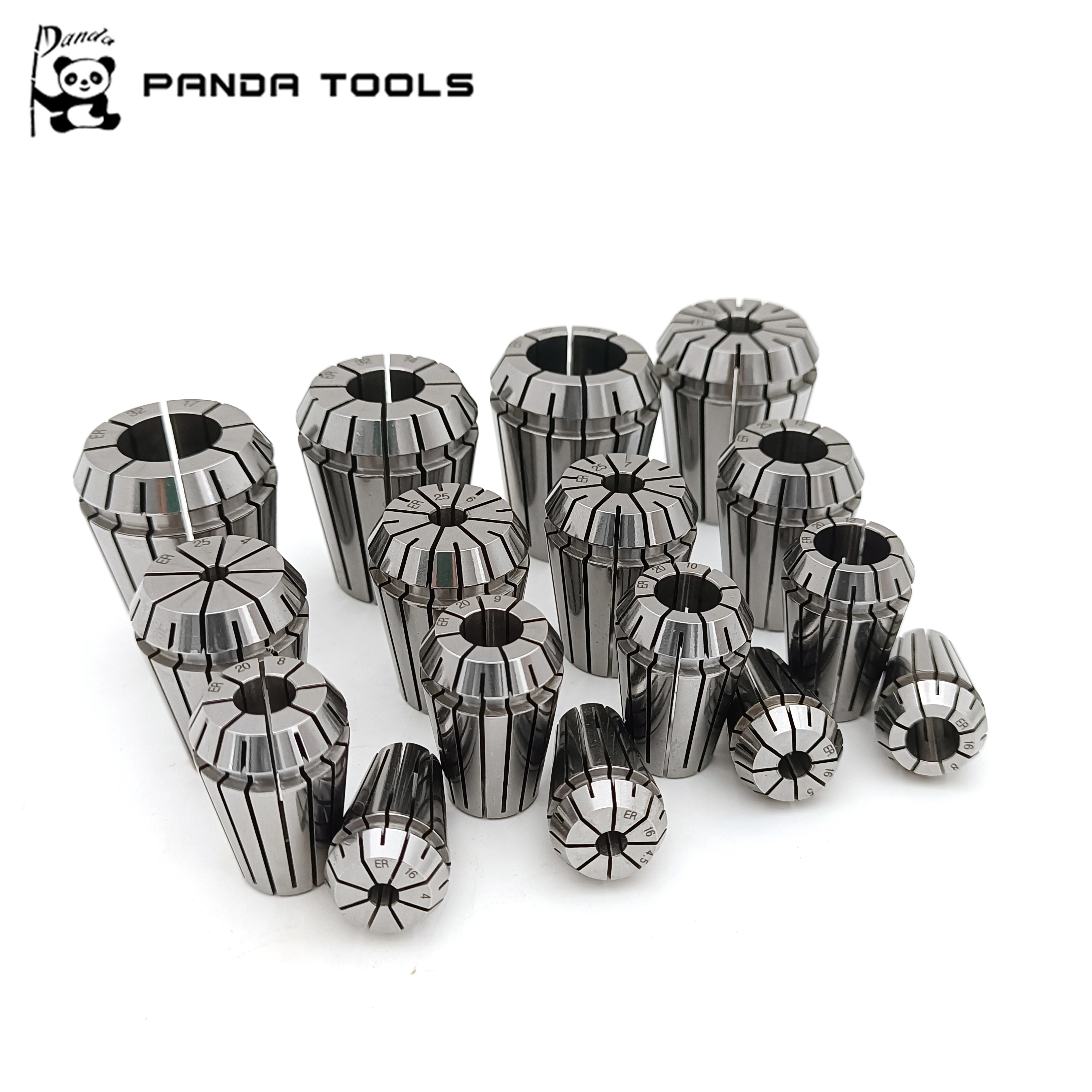 High Precision ER Milling Collets Chuck Set by PANDA TOOLS