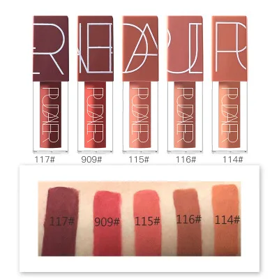 pudaier lipstick set swatch